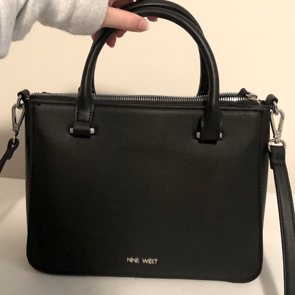 SOLD - Black Nine West Purse - Picture 1 of 7